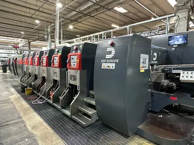 2018 EDF FD 618 Flexo Folder Gluer | Corrugated Machinery Brokers (2)