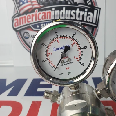 Used Swagelok KPRIFJC415A20000 Air Pressure Regulators | American Industrial Supply Co. #1544231