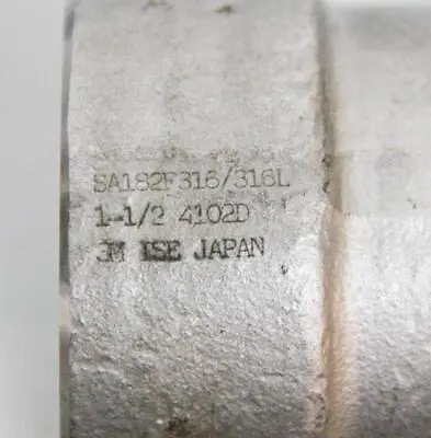 Enlin 3M A/SA182 F316L/316 T2456B16 300 B16 5 2-1/2 Other Fittings & Adapters | ANACAPA EQUIPMENT BROKERS, INC (9)