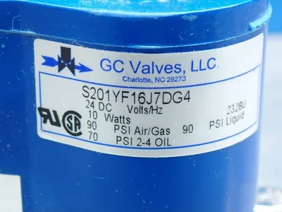 New | in-Stock GC VALVES S201YF16J7DG4 Pumps Ohio US | HGR 24 #1089720