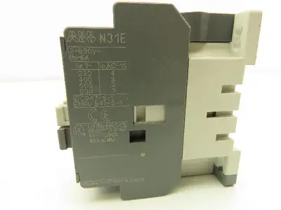 ABB N31E Contactor Relay 110-250V Coil 16A 600V Lot Of 5