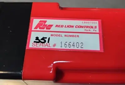 RED LION 351 CONVERTER DC 115VAC 50/60HZ. Loc4D28