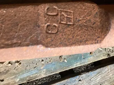 Used AFTERMARKET 4-3/5” X 63" CABLE TOOL DRILLING CHISEL BIT Drills Pennsylvania US | East West Machinery & Drilling #1417267