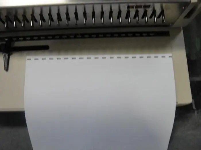 TCC Plastic Comb Binding Machine