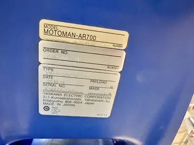 USED 2019 YASKAWA MOTOMAN AR700