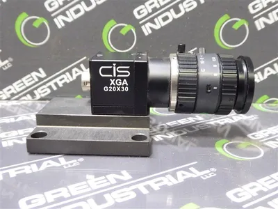 CIS XGA G20X30 CCD Camera with Computar 25mm 10G Lens Used