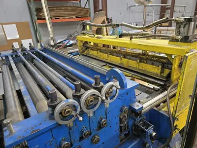 60" x . 060" x 40,000 Lbs. Iowa Precision Multi-Blanking Line