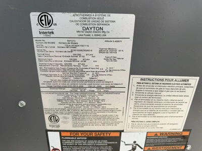 Used _UNKNOWN_ _UNKNOWN_ Gas Heaters Michigan US | Miedema Asset Management Group #1396124
