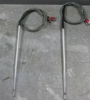 QTY. 2. DC PT 100 TEMPERATURE PROBE GLASS WITH 3 W...