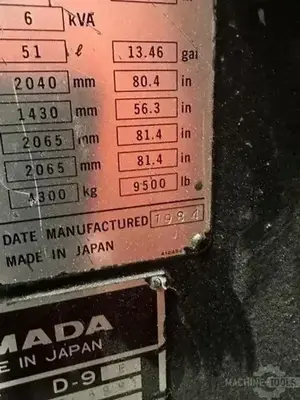 USED 1984 AMADA RG-80S