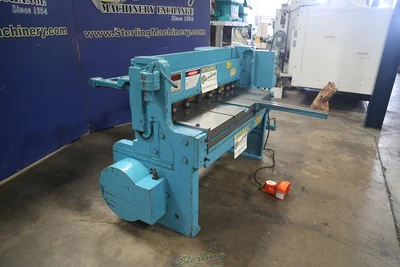 Used WYSONG 1252HD Power Squaring Shears (Gauge) California US | Sterling Machinery Exchange #1467185