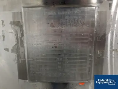USED Precision 100 Liter Precision Stainless Reactor, 316L S/S, 60/100#