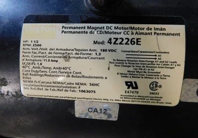USED DAYTON 4Z22CE
