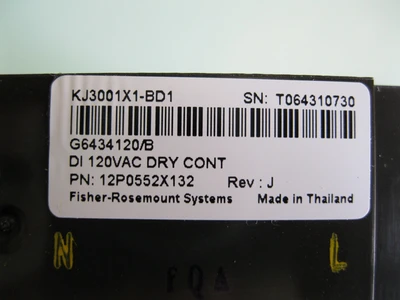 USED Emerson DeltaV KJ4001X1-BE1