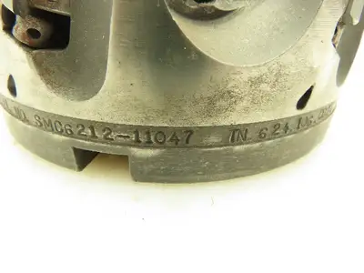 RK Tool SMC6212-11047 Indexable Face Mill 12-Insert Double Cutter 4.2" x 6.2" OD