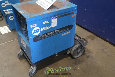 Used MILLER SYNCROWAVE 250 Tig Welders California US | Sterling Machinery Exchange #1466180