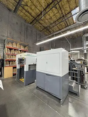 USED 2006 BRAUSSE 1050SEF 40” AUTOMATIC DIE CUTTER FOIL STAMPER