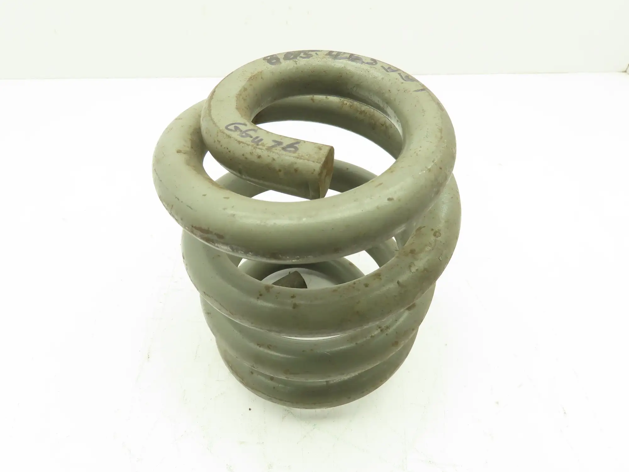 Heavy Duty Steel Vibration Isolation Reactor Coil Spring Flat Mount 6"x 8" GRAY