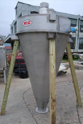 SPC8508  Bin Hopper Silo 38 cu.ft., bulk storage bin, Stainless Steel