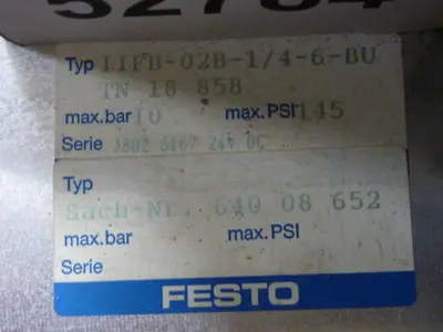 USED FESTO IFB8-02