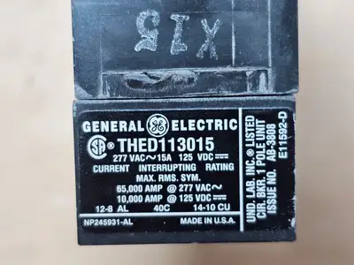 USED GENERAL ELECTRIC THED113015