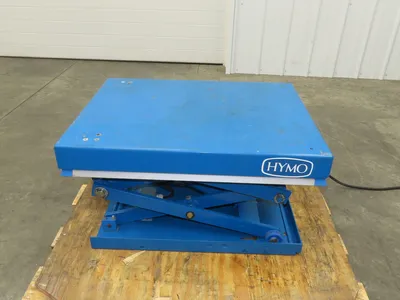 Hymo CXX4-8 Hydraulic Scissor Lift Table 400kg 880lb 36" Travel 24x31" 240V 3Ph