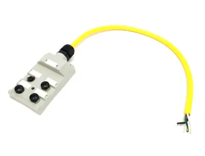 JAC-430-006-C050 | Mencom  4-Port 3-Pin M12 Junction Block 0.5m CABLE - New Other