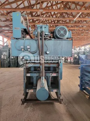 Used AMERICAN BALER TWO 7242H1075 WIDE MOUTH AUTO TIE HORIZONTAL Balers Pennsylvania US | US Recycling Equipment #1262696