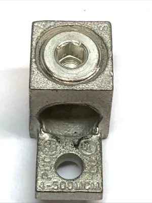 USED PENN-UNION CORP. LUG ALUMINUM 2-HOLE MECHANICAL CONNECTOR
