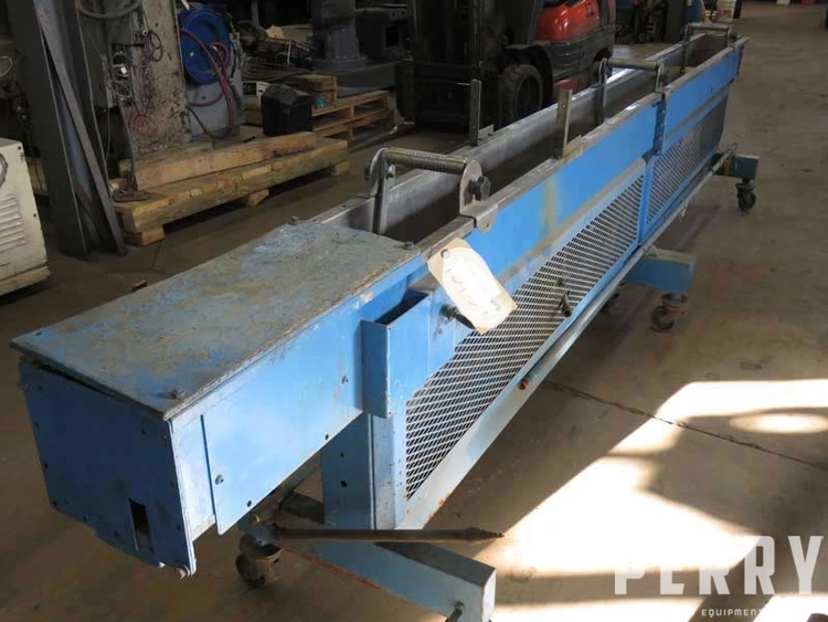 BERLYN 12' Long x 8" Wide x 8" Deep Extruder Compound Acc. Water Bath | Perry Equipment