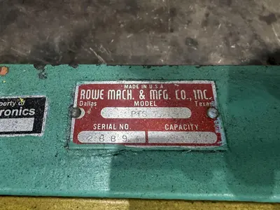 USED ROWE BGY12-15
