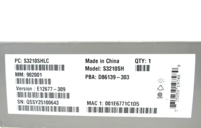 NEW SEALED INTEL S3210SHLC SERVER BOARD
