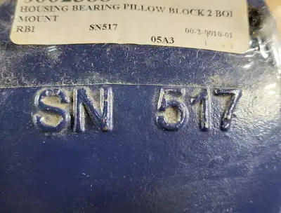 Split Plummer Block Housing 3" Bore, SN517