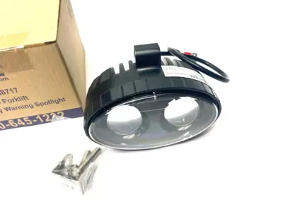 USED MAVERICK INDUSTRIAL SALES BLUE LED FORKLIFT PEDESTRIAN SAFETY WARNING SPOTLIGHT