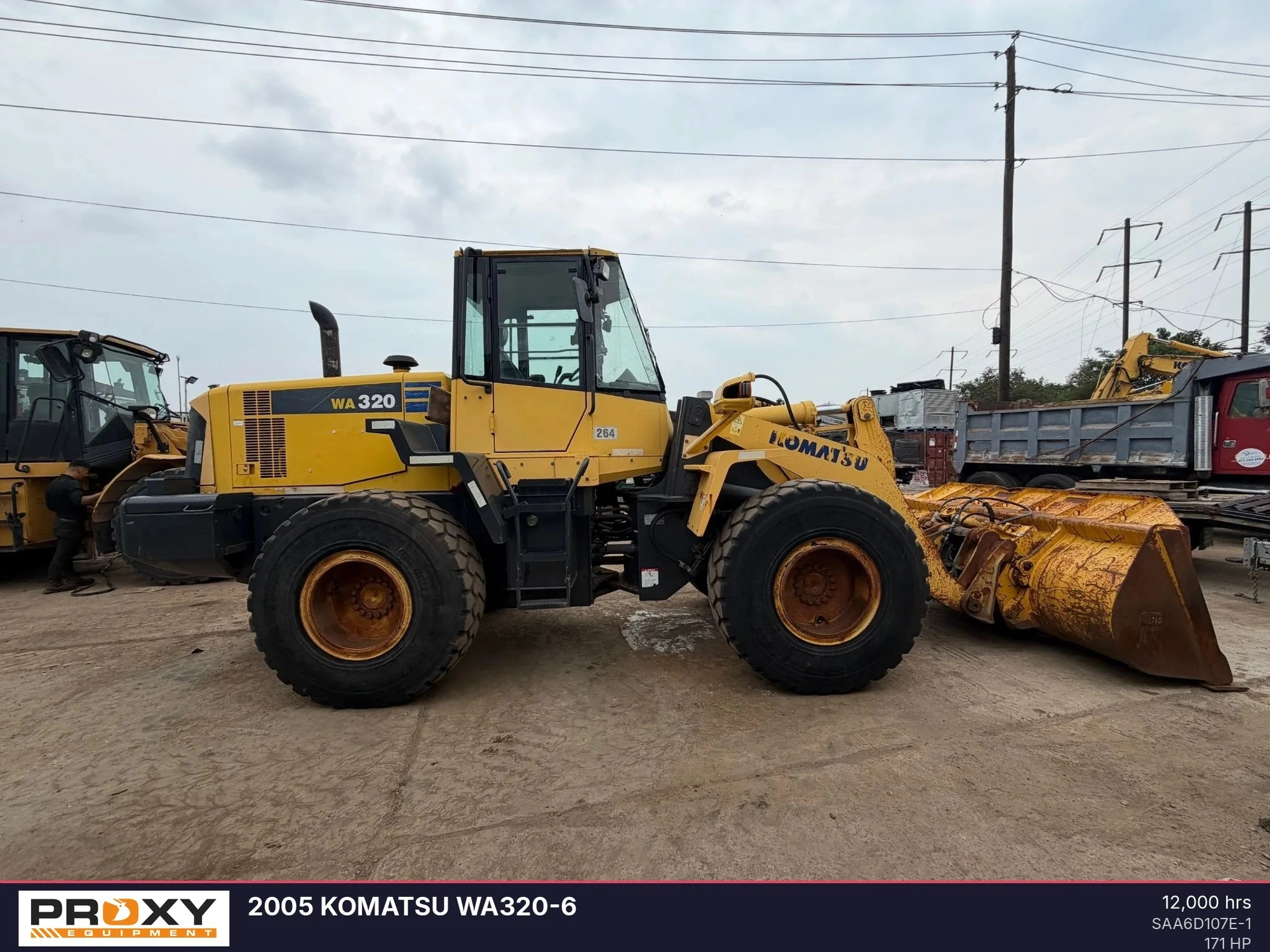 Used 2005 KOMATSU WA320-6 Wheel Loaders New Jersey US | Proxy Equipment #1424176