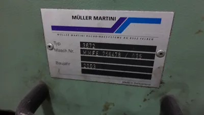 1995 MÜLLER MARTINI Star Plus Perfect Binders | Machinery Solutions Group, Inc. (22)