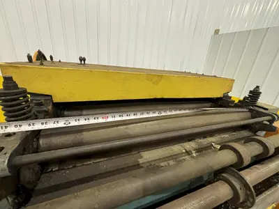 36" X .050 LITTELL MODEL #438-7PD CONTINUOUS STRAIGHTENING MACHINE: STOCK #21947