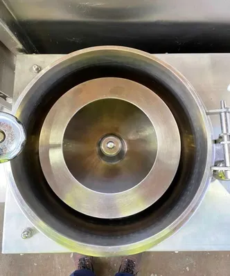 Rousselet Robatel RC 30 VxR XP basket centrifuge, Hastelloy C-22.