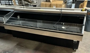 72-0480 JSI RBS038L 100" Self Contained Slanted Produce Display Cooler Case