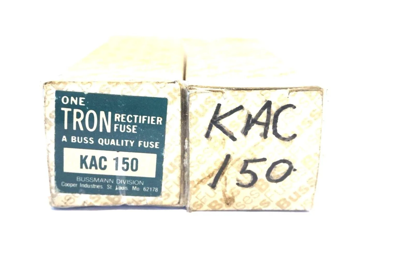 2 NEW BUSSMANN KAC-150 FUSES KAC150