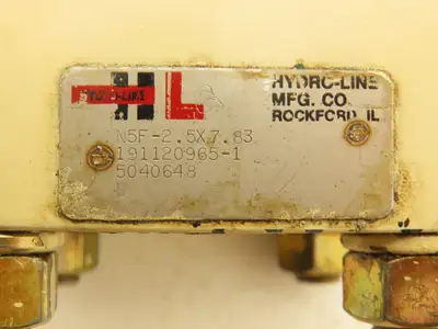 Hydro-Line N5F-2.5x7.83 Hydraulic Cylinder 2.5"Bore 7.83" Stroke Flanged 3000psi
