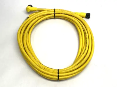 USED ALLEN BRADLEY SER. B DOUBLE END AC MICRO CABLE F/M M12 5M