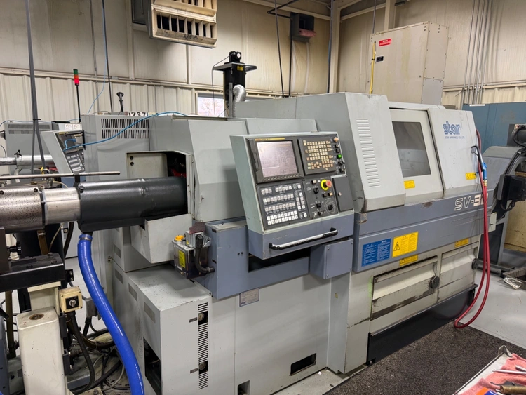 Used STAR SV-32 Swiss Type Automatic Screw Machines Indiana US | Elevation Machine #1142434
