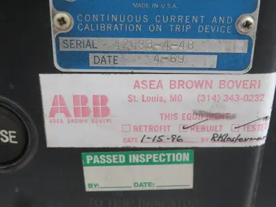 Used ITE K-1600 Circuit Breakers Texas US | Aucto #1307235