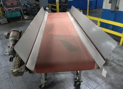 SPC8067  Conveyor belt conveyor CS, 29.5"w x 136" l x 60" h