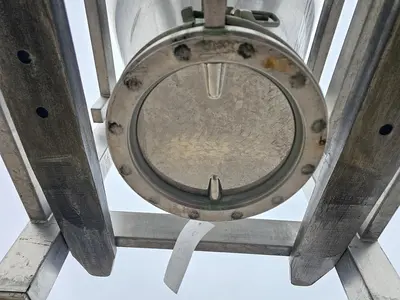 Used 310 Gallon Tank (Tote), Stainless Steel