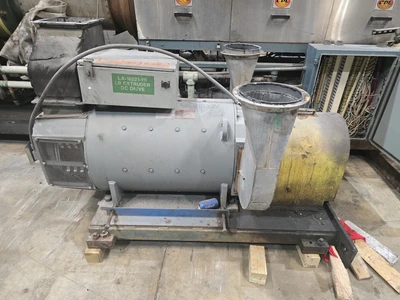 12" Single Screw Crown/CDL Dump Extruder, Model RPU2E400, 10:1 L/D Ratio