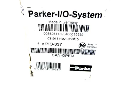 NEW PARKER PIO-337 FIELDBUS COUPLER PIO337