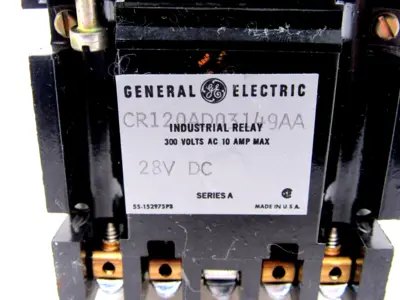 NEW GENERAL ELECTRIC CR120AD03149AA RELAY SERIES A