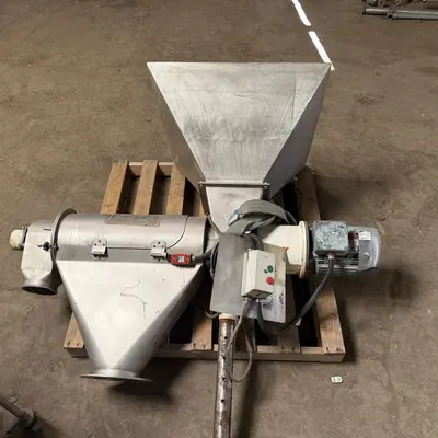 Kek Stainless Steel Rotary Brush Sieve - 180mm Dia x 500mm Face
